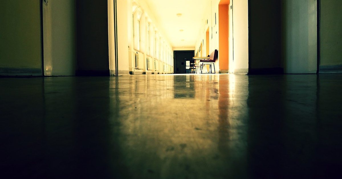 Pasillo de un hospital