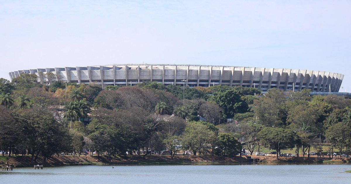 El estadio Mineirão, en Belo Horizonte, donde Cruzeiro le ganó a São Paulo