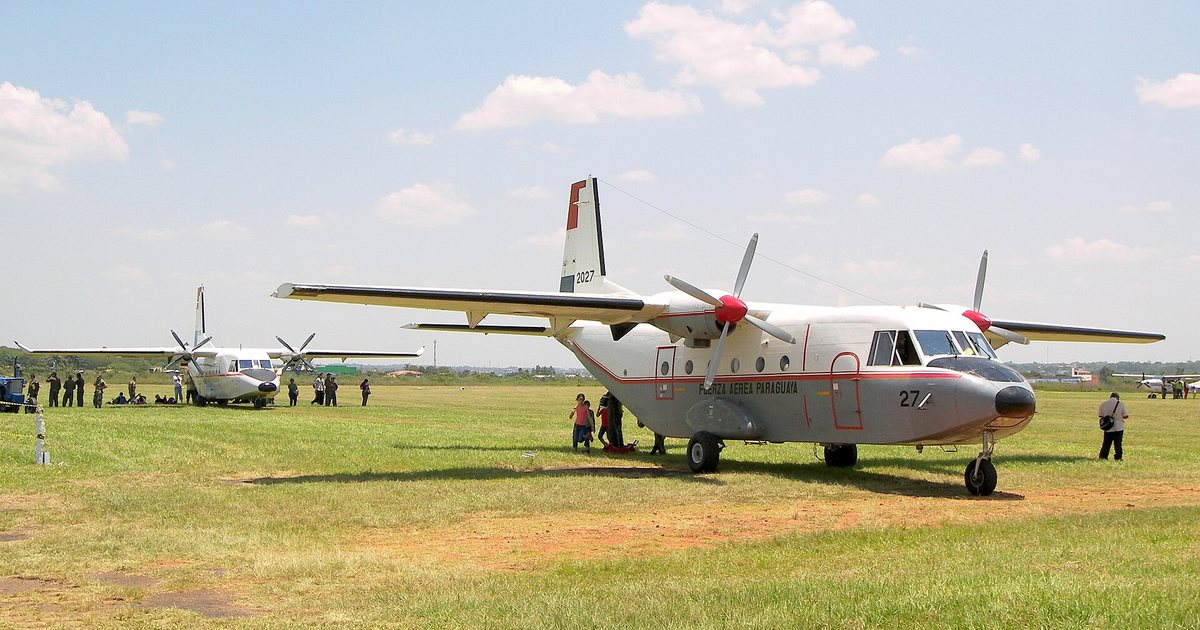Avión de la Fuerza Aérea Paraguaya
