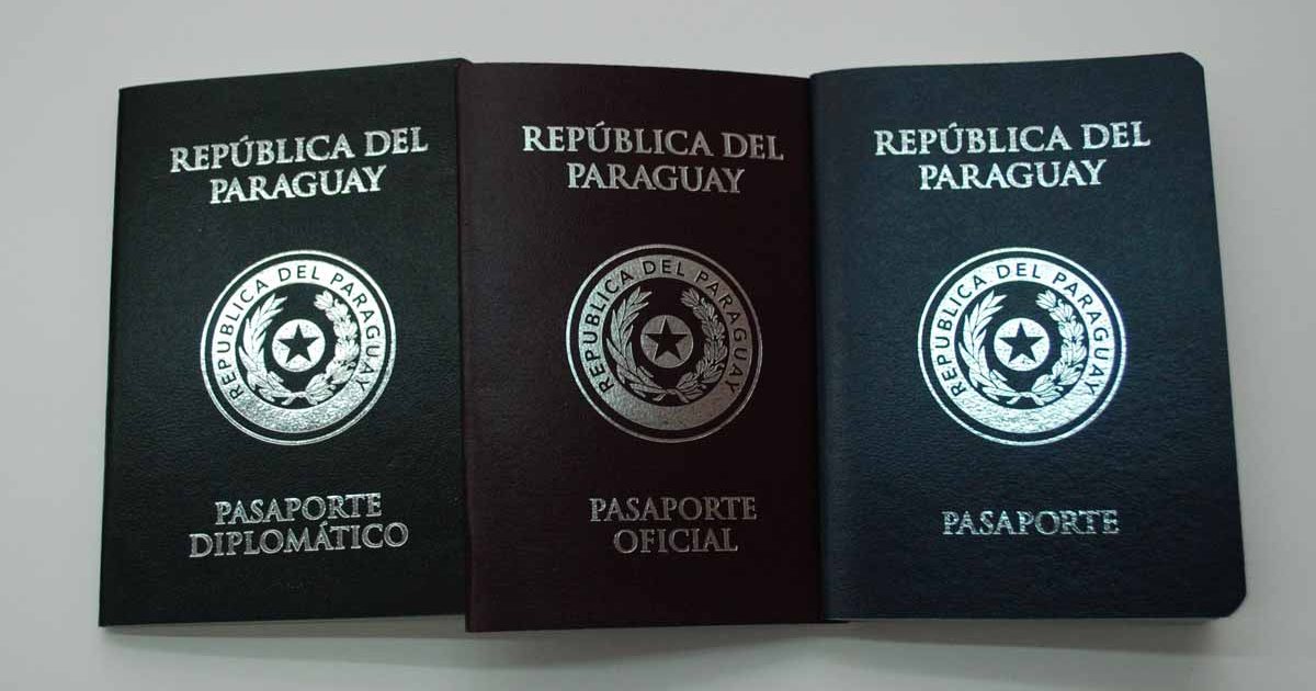 Pasaportes paraguayos