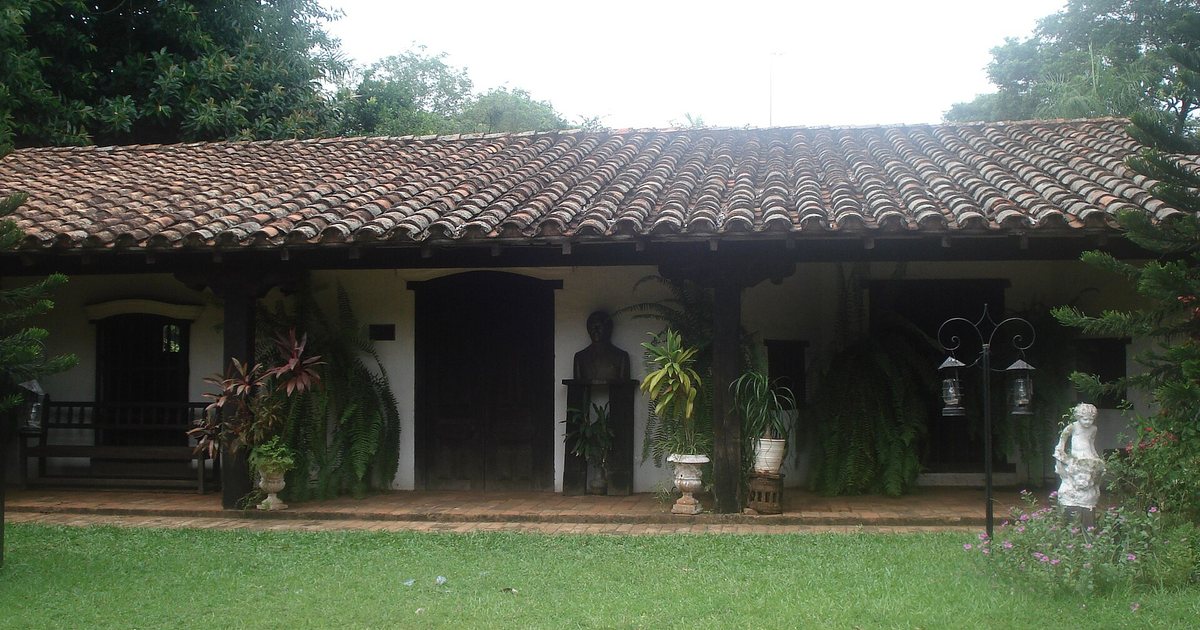 Galería de la casona del Museo Mitológico Ramón Elías, en Capiatá
